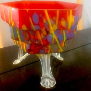 Vintage Art Deco Glass Accent Piece